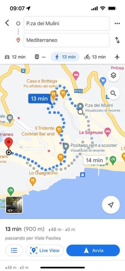 Casa Coppelia B&B Positano Dış mekan fotoğraf